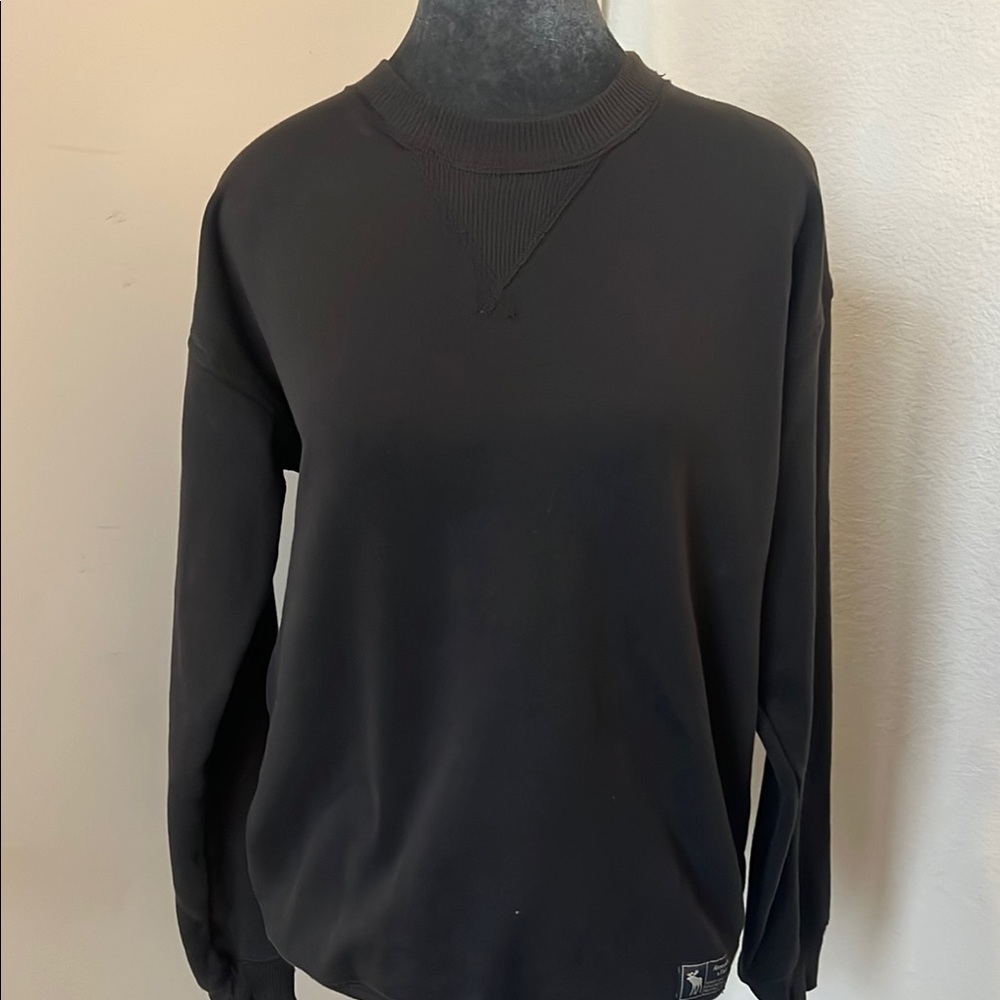 Abercrombie Kid’s Charcoal Grey/Black Sweater, Size 15/16